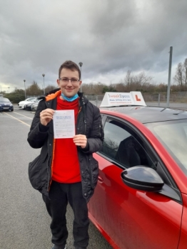 Karol is another proud owner of a 1st time pass certificate. He kindly left a review on Google which is included in the comments below