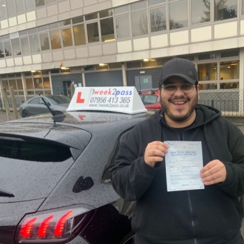 Congratulations on passing your test Shakir and thank you for your review as included in the comments below